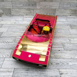 2019 MGA LOL Surprise Pink & Gold Speedmatic Limo Fashion Doll Car, Lights Work